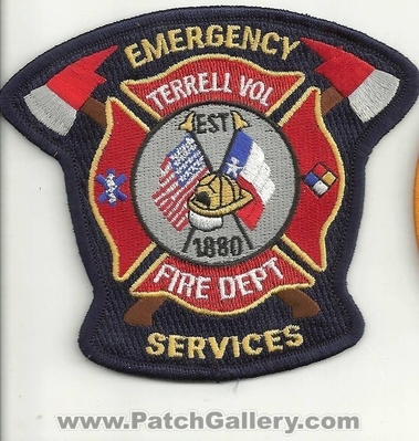TERRELL FIRE DEPARTMENT
Thanks to Ronnie5411 for this scan.
