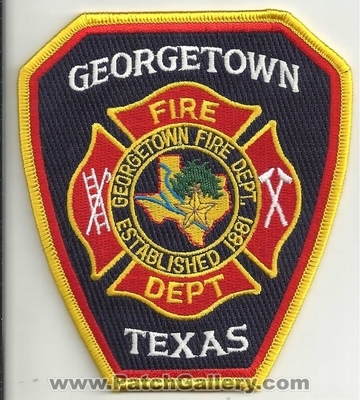 GEORGETOWN FIRE DEPARTMENT
Thanks to Ronnie5411 for this scan.
