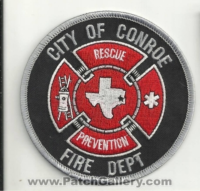 CONROE FIRE DEPARTMENT
Thanks to Ronnie5411 for this scan.
