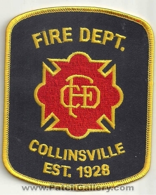 COLLINSVILLE FIRE DEPARTMENT
Thanks to Ronnie5411 for this scan.
