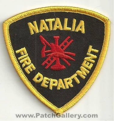 NATALIA FIRE DEPARTMENT
Thanks to Ronnie5411 for this scan.

