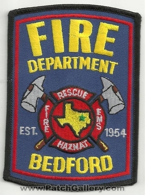 BEDFORD FIRE DEPARTMENT
Thanks to Ronnie5411 for this scan.
