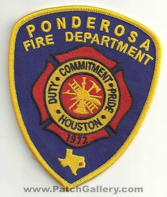 PONDEROSA FIRE DEPARTMENT
Thanks to Ronnie5411 for this scan.
