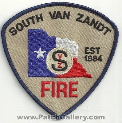 SOUTH VAN ZANDT FIRE DEPARTMENT
Thanks to Ronnie5411 for this scan.
