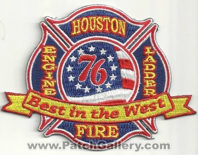 Houston Fire Department Station 76
Thanks to Ronnie5411 for this scan.
