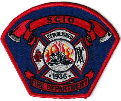 Scio Fire Department 300 Patch (Ohio)
Thanks to Ronnie5411 for this scan.
Keywords: dept. established 1936