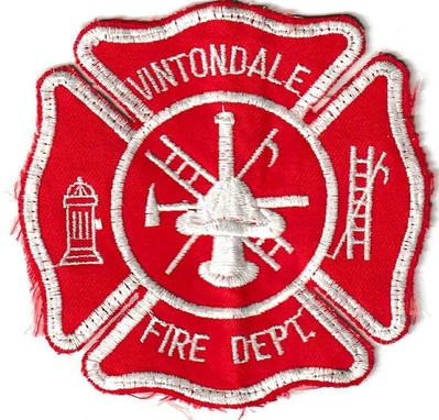 Vintondale Fire Department Patch (Pennsylvania)
Thanks to Ronnie5411 for this scan.
Keywords: dept.