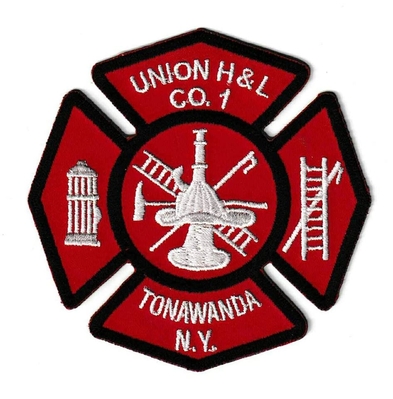 Union Hook and Ladder Company 1 Tonawanda Patch (New York)
Thanks to Ronnie5411 for this scan.
Keywords: h&l hl co. number no. #1 n.y. ny