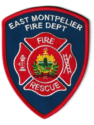 East Montpelier Fire Department Patch (Vermont)
Thanks to Ronnie5411 for this scan.
Keywords: dept. rescue