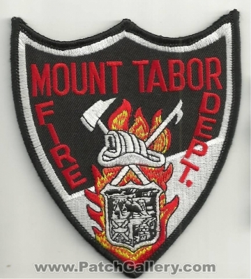 MOUNT TABOR FIRE DEPARTMENT
Thanks to Ronnie5411
