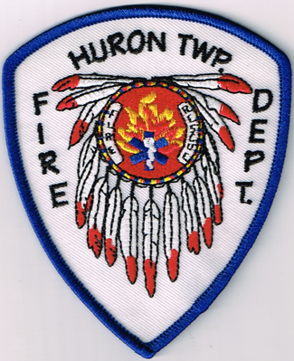 Huron Township Fire Department Patch (Michigan)
Thanks to Ronnie5411 for this scan.
