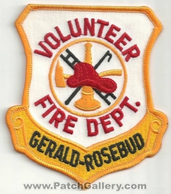 GERALD ROSEBUD FIRE DEPARTMENT
Thanks to Ronnie5411
