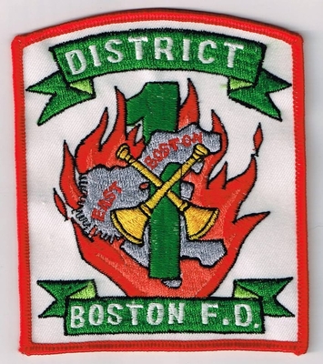 Boston Fire Department District 1
Thanks to Ronnie5411 for this scan.
