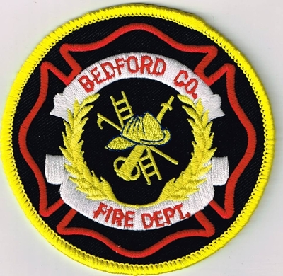 Bedford County Fire Department Patch (Tennessee)
Thanks to Ronnie5411 for this scan.
Keywords: co. dept.