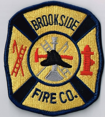 Brookside Fire Company Patch (Pennsylvania)
Thanks to Ronnie5411 for this scan.
Keywords: co. department dept.