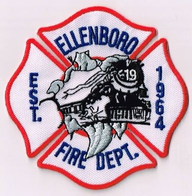 Ellenboro Fire Department Patch (North Carolina)
Thanks to Ronnie5411 for this scan.
Keywords: dept. est. 1964