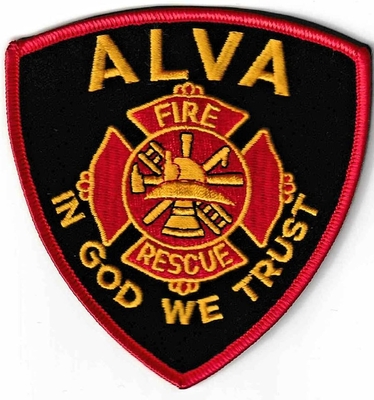 Alva Fire Department
Thanks to Ronnie5411 for this scan.
