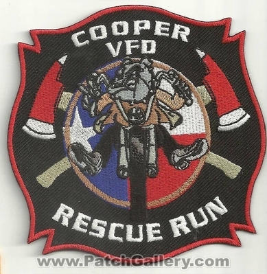 Cooper Fire Department
Thanks to Ronnie5411 for this scan.
