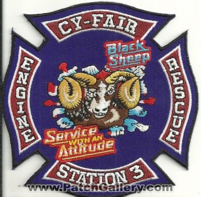 Cy-Fair Fire Department Station 3 (Texas)
Thanks to Ronnie5411 for this scan.
Keywords: dept. engine rescue company cyfair cypress fairbanks