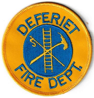 Deferiet Fire Department Patch (New York)
Thanks to Ronnie5411 for this scan.
Keywords: dept.