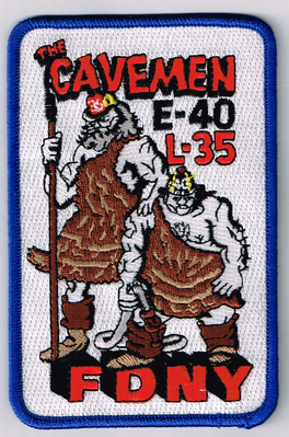 FDNY Engine 40 Ladder 35 Patch (New York)
Thanks to Ronnie5411 for this scan.
