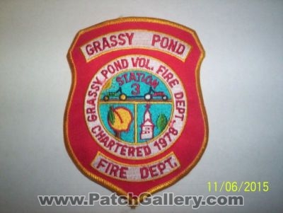 Grassy Pond Volunteer Fire Department Station 3 Patch (South Carolina)
Thanks to Ronnie5411 for this picture.
Keywords: vol. dept.
