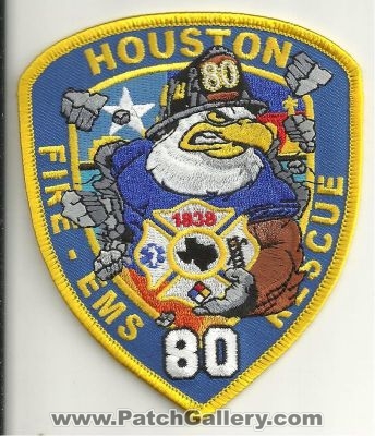 Houston Fire Department Station 80 (Texas)
Thanks to Ronnie5411 for this scan.
Keywords: dept. hfd company ems rescue