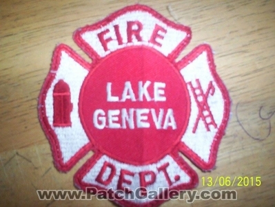 Lake Geneva Fire Department Patch (Wisconsin)
Thanks to Ronnie5411 for this picture.
Keywords: dept.