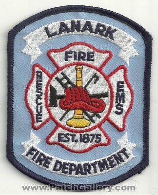 LANARK FIRE DEPARTMENT
Thanks to Ronnie5411
