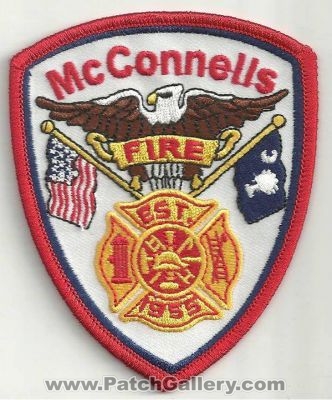 McConnells Fire Department Patch (South Carolina)
Thanks to Ronnie5411 for this scan.
Keywords: dept.