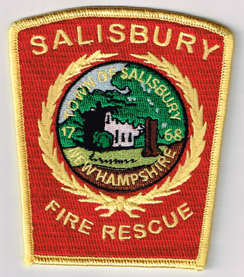 Salisbury Fire Rescue Department Patch (New Hampshire)
Thanks to Ronnie5411 for this scan.
Keywords: town of dept.