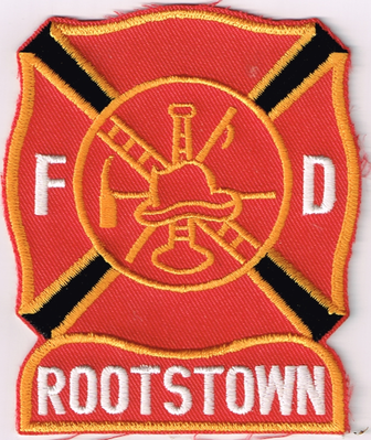 Rootstown Fire Department Patch (Ohio)
Thanks to Ronnie5411 for this scan.
