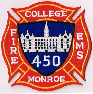 College Township Fire EMS Department 450 Monroe Patch (Ohio)
Thanks to Ronnie5411 for this scan.
Keywords: twp. dept.