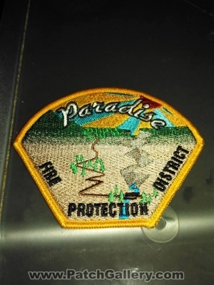 Paradise Fire Protection District Patch (California)
Thanks to Ronnie5411 for this picture.
Keywords: prot. dist. department dept.