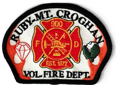 Ruby Mount Croghan Volunteer Fire Department 900 Patch (South Carolina)
Thanks to Ronnie5411 for this scan.
Keywords: mt. vol. dept.