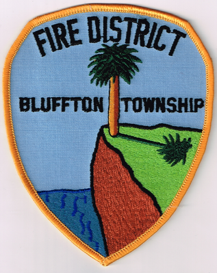 Bluffton Township Fire District Patch (South Carolina)
Thanks to Ronnie5411 for this scan.
