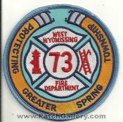 West Wyomissing Fire Department
Thanks to Ronnie5411 for this scan.
