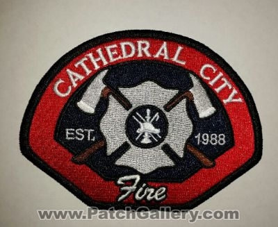 Cathedral City Fire Department Patch (California)
Thanks to TEgan for this picture.
Keywords: dept.