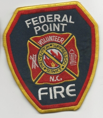 Federal Point Volunteer Fire Department Patch (North Carolina)
Thanks to mathewcox for this scan.
