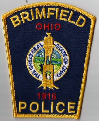 Brimfield Police Department Patch (Ohio)
Thanks to claypatches.weebly.com for this scan.
Keywords: dept. 1816