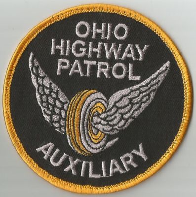 Ohio State Highway Patrol Auxiliary Patch (Ohio)
Thanks to claypatches.weebly.com for this scan.
Keywords: ohp