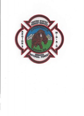Sequoia National Forest USFS Region 5 Fire Johnsondale Engine 324 Patch (California)
Thanks to Captain E 324 for this scan.
Keywords: nf n.f. united states service wdrd wildfire wildland
