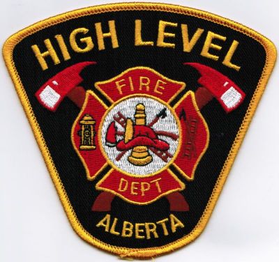 High Level Fire Department Patch (Canada AB)
Thanks to CHF182 for this scan.
Keywords: dept.
