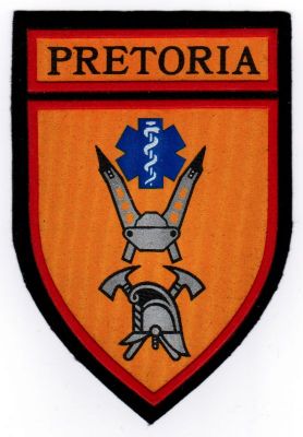 Pretoria Fire Patch (South Africa)
Thanks to CHF182 for this scan.
Keywords: Pretoria South Africa