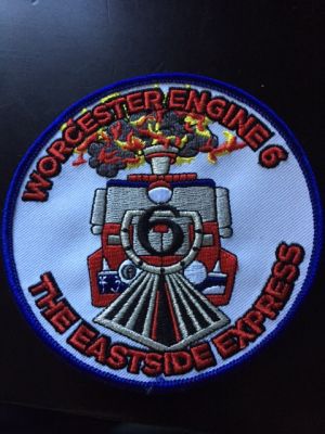 Worchester Fire Department Engine 6 Patch (Massachusetts)
Thanks to crappy78 for this picture.
Keywords: dept. company co. station the eastside express