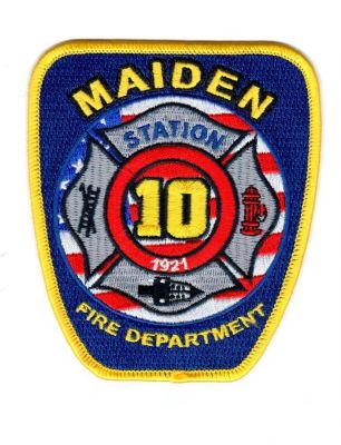 Maiden Fire Department (North Carolina)
Thanks to Headly for this scan.
