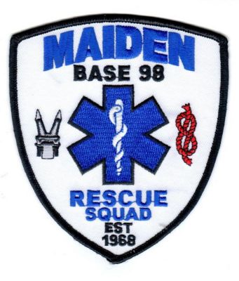 Maiden Rescue Squad (North Carolina)
Thanks to Headly for this scan.

