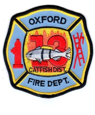 Oxford Fire Department (Catfish District)
Thanks to Headly for this scan.
