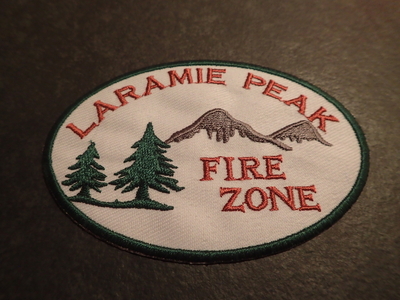 Laramie Peak Fire Zone Patch (Wyoming)
Thanks to Jeremiah Herderich for this picture.
Keywords: department dept.