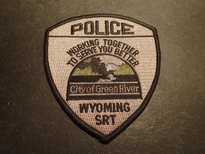 Green River Police Department SRT Patch (Wyoming)
Thanks to Jeremiah Herderich for this picture.
Keywords: dept. city of working together to serve you better